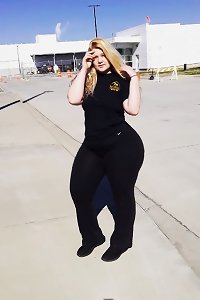 thick PAWG milky plus-size thick butt thighs KTG
