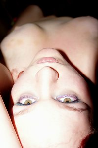 sensuous huge girl, enjoying sensuous caress from lover